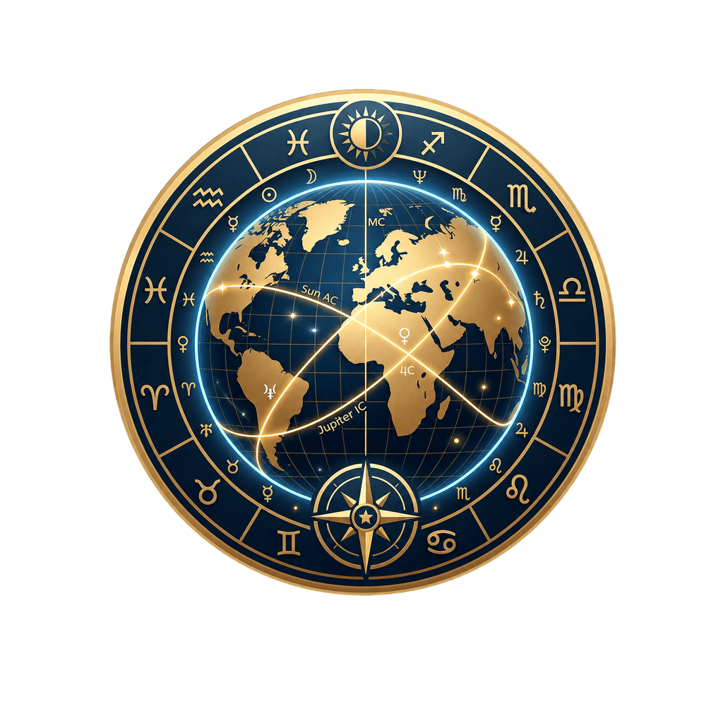 Astro Atlys globe and zodiac atlas